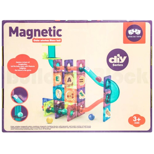 Магнитный конструктор Magnetic 80 деталей