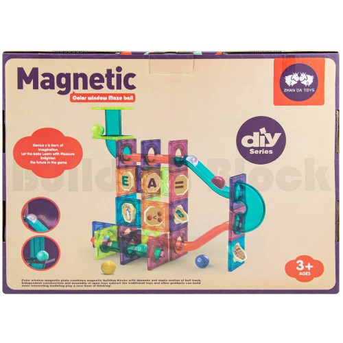 Магнитный конструктор Magnetic 80 деталей