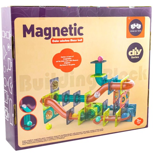 Магнитный конструктор Magnetic 110 деталей