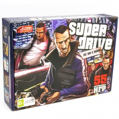 Игровая приставка SEGA 16 bit Super Drive GTA 55 игр