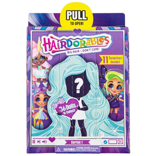 Кукла-сюрприз Hairdorables 1 серия