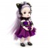 Шарнирная кукла Senli в фиолетовом наряде с ушками 16 см