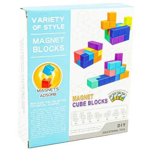 Магнитный куб Magnet Cube Blocks 7в1