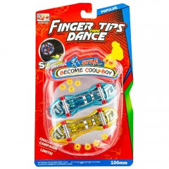 Набор Фингерборд светящийся Finger Tips mini Dance 2в1