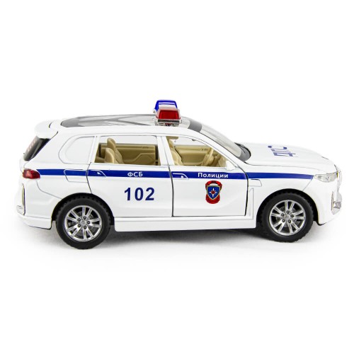 Полицейская машинка ДПС BMW X7 1:32