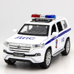 Полицейская машинка ДПС Тойота Ленд Крузер V8 1:32