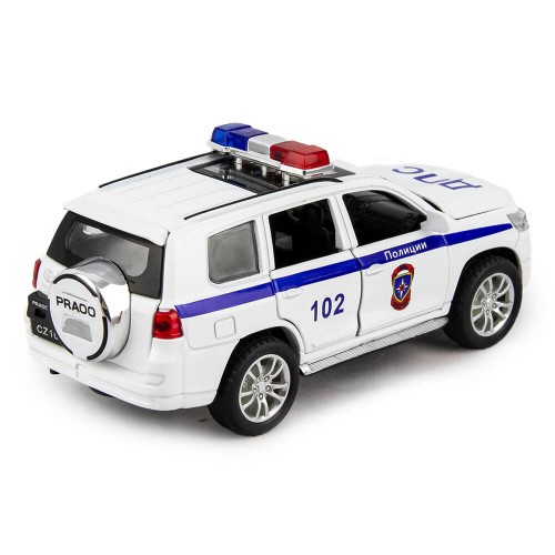 Полицейская машинка ДПС Тойота Ленд Крузер Прадо 1:32