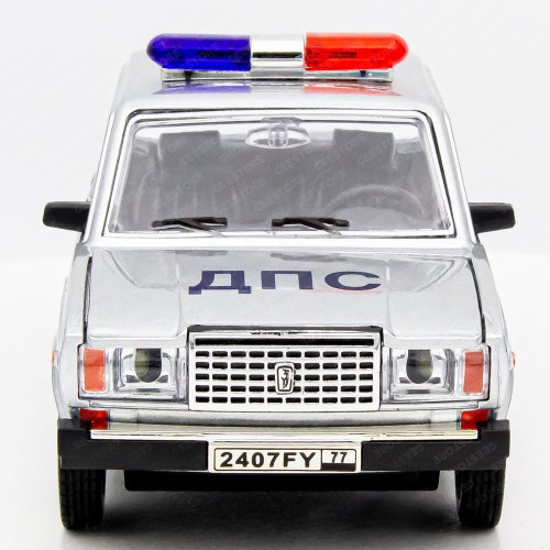 Полицейская машинка ВАЗ 2107 ДПС 1:24