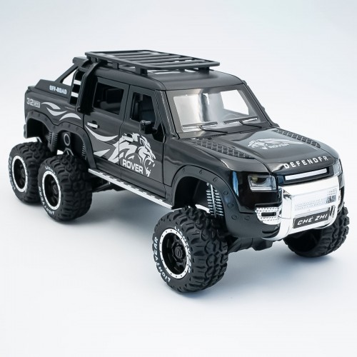 Детская машинка Land Rover Defender 6х6 (1:24)