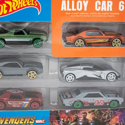 Набор машинок Hot Wheels Мстители 6в1