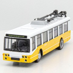 Детская машинка Троллейбус 16 см