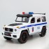 Полицейская машинка ДПС Mercedes-Benz G 800 Brabus 1:18