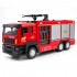 Детская пожарная машина с рукавом и водой 1:50