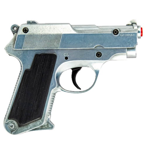 Игрушечный металлический пистолет Sharkmatic на пистонах