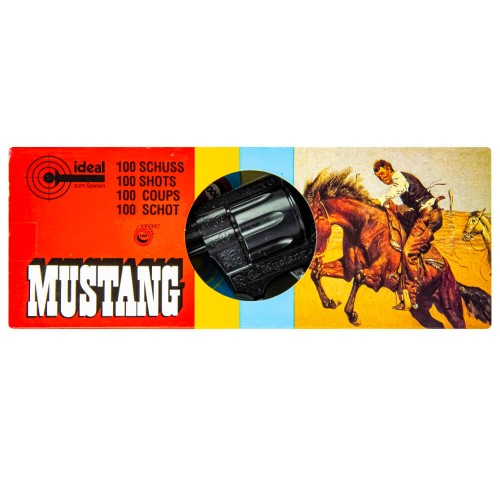 Игрушечный револьвер Mustang на пистонах 19 см
