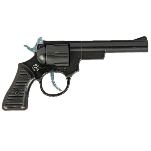 Игрушечный револьвер Junior на пистонах 21 см